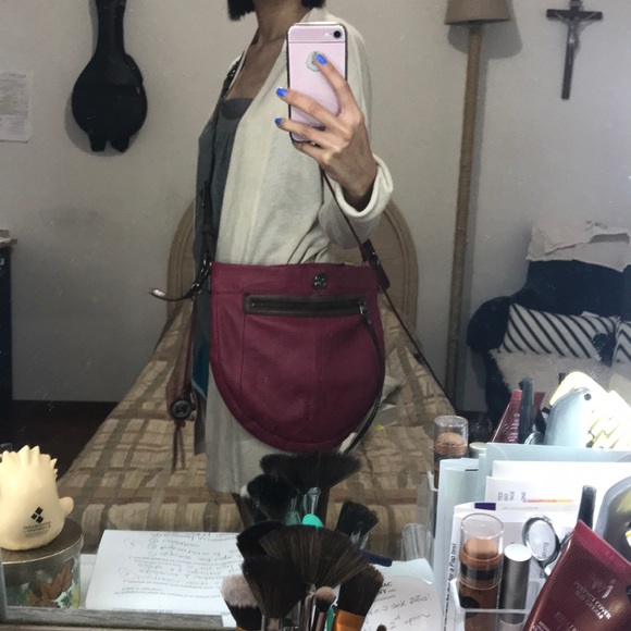 Elliot Luca Leather Crossbody - Picture 3 of 5